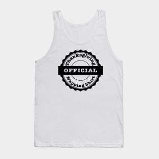 Official Thanksgiving Napping Shirt Tank Top